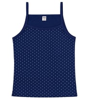 Civil Girls Mavi-Beyaz  2-10 Yaş Kız Çocuk 2'li Atlet - Standart 10-11 Yaş
