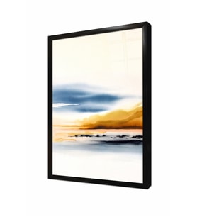 Tablosan Modern Manzara Çerçeveli Cam Tablo
