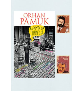 Kafamda Bir Tuhaflık 9789750830884 - Orhan Pamuk Romanları - defterli seti (Renksiz)