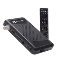 MAGBOX NATURAL PLUS FULL HD + USB MİNİ HD UYDU ALICISI TKGSLİ + YOUTUBELU (4832) (Çok Renkli)