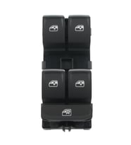 SKODA SUPERB 2015-2017 CAM AÇMA DÜĞMESİ DÖRTLÜ 5G0959857B KROM