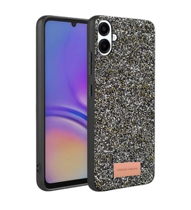 Onegif Samsung Galaxy A07 4g Bright Simli Kapak - Gold