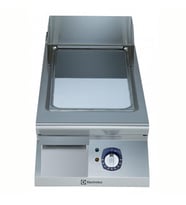 Electrolux Professional Elektrikli Set Üstü Izgara, Düz Krom Pleytli, Eğimli Tablalı, Termostatik Kontrol, Demonte Sırtlık Ve Spatula - 400 Mm E9FTEDCS00