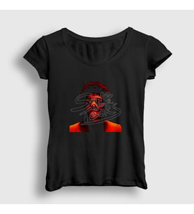 Presmono Kadın Siyah Tears The Weeknd T-Shirt 158943tt