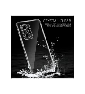 Pilelistore   Xiaomi Redmi Note 10 Pro Kılıf Lüx Şeffaf Silikon