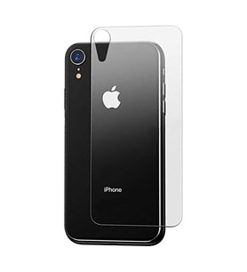 Apple iPhone XR (6.1") Arka Ekran Koruyucu Kırılmaz Esnek Yeni HD Kalite Nano Cam (Renksiz)
