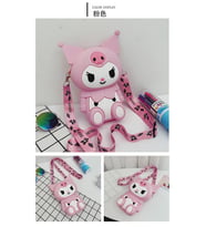 Kuromi Silikon Çanta Pembe 