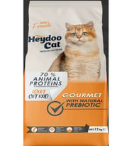 HEYDOO GURME YETİŞKİN KEDİ MAMASI 12 KG (Turuncu-Beyaz)
