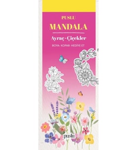 Mandala Ayraç - Çiçekler