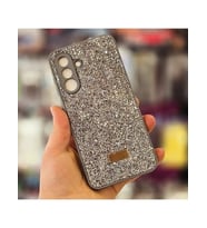 Samsung A16 İle Uyumlu İnce Parlak Taşlı Premium Sw Telefon Kılıfı