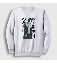 Presmono Unisex Beyaz Ulquiorra V2 Anime Bleach Sweatshirt 128450tt