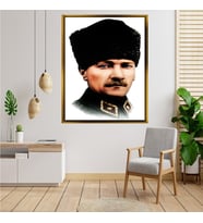 ÇERÇEVELİ ATATÜRK TABLO S406