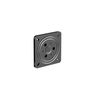 Metal Döner Tv Tabure Altlığı Rulmanlı 155*155*12 Mm 0061