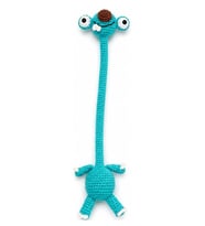 Turkuaz Sid Charm Direksiyon ve Çanta Süsü Amigurumi Organik Oyuncak