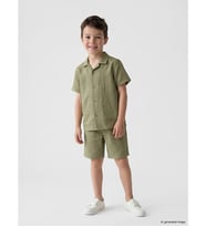 LCW Kids Yeşil Erkek Çocuk Şortlu Takım