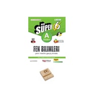 Nitelik Yayınları 6. Sınıf Süper A Serisi Fen Bilimleri Soru Bankası + Telefon Standı