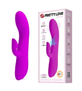 Lilitu Shop USB Şarjlı 12 Emme ve 12 Titreşim Fonksiyonlu 19 cm Teknolojik Vibratör
