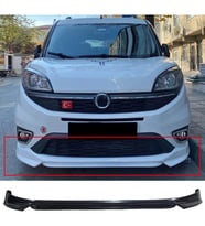 Fiat Doblo D4 Ön Ek Plastik Siyah karlık-ön-ek-bodykit 2015 2016 2017 2018 2019 2020 2021 2022