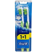 Oral-B Diş Fırçası 3D White Medium 1+1