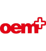 Oem+ Sticker -Kırmızı Oem Sticker 14.30 Cm(Ücretsiz Kargo)