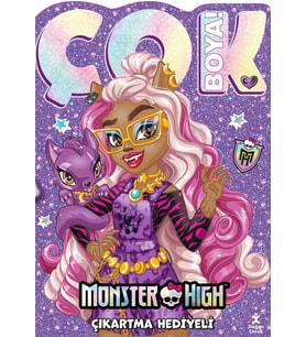 Monster High Çok Boya! Çıkartmalı Dev Boyama Kitabı