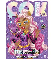 Monster High Çok Boya! Çıkartmalı Dev Boyama Kitabı