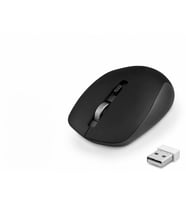 Plus Sessiz Kablosuz Mouse 2.4 Ghz 1600 Dpı Siyah S1000