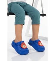 Walkway Ekru Eva Hafif Esnek Unisex Çocuk Sabo Terlik 2316 B-P