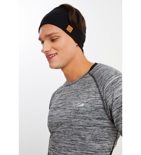 Siyah Erkek Pamuklu Termal, Kaymaz, Terletmez, Ultra Hafif, Spor Saç Bandı Bandana Buff