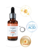 Derminix Kolajen+C Vitamini Serum (Collagen+C Vitamin Serum) 30 ml
