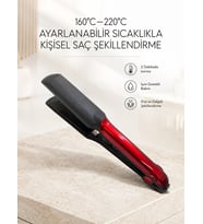 160°–220° Isı Ayarlı Saç Düzleştirici – Seyahat Tipi Hafif Model