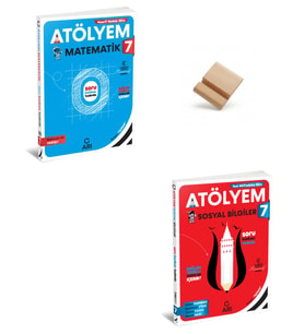 Arı 7. Sınıf 2027 Maarif Matematik ve Sosyal Bilgiler Atölyem Soru Bankası + Telefon Standı