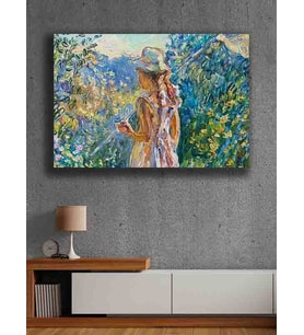 Koç stüdyo Modern tasarım kanvas tablo 50x70 (Çok Renkli)