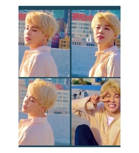 Jimin Güneş Işığı Estetiği Tablo Ahşap Poster Dekoratif Kod1563