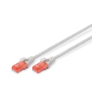 DIGITUS 1m CAT6 Utp DK-1617-010 Gri Patch Kablo