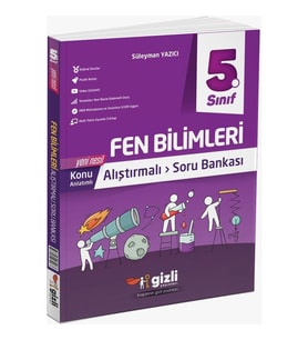 Gizli Yayınları 5. Sınıf Fen Bilimleri Alıştırmalı Soru Bankası
