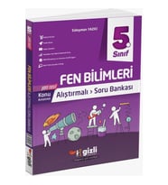 Gizli Yayınları 5. Sınıf Fen Bilimleri Alıştırmalı Soru Bankası
