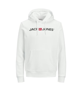 Jack & Jones 12137054 Jejcorp Old Logo Sweat Hood Noos Beyaz