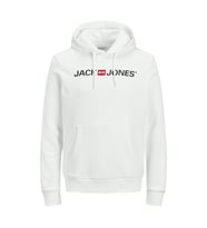 Jack & Jones 12137054 Jejcorp Old Logo Sweat Hood Noos Beyaz
