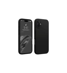 Apple iPhone 16 Kılıf First Silikon - Siyah