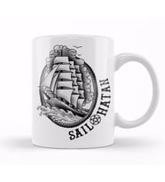 Satan Sail Hatan Kupa Bardak Porselen