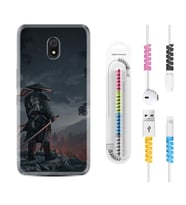 Xiaomi Redmi 8A 8 Pro 9C 9T 10C 11T Pro Kılıf Kablo Koruma Spiral Silikon Warrior 1653