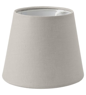 Abajur Başlığı, Açık Gri, 19 cm