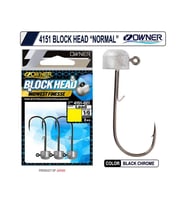 Owner 4151 Block Head Lrf Jighead - 1,8gr