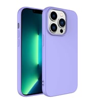 Apple iPhone 14 Pro Kılıf Mara Lansman İç Yüzeyi Kadife Kılıf (Lila)