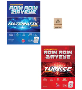Newton LGS 8. Sınıf Adım Adım Zirveye Matematik ve Türkçe Fasikülleri + Telefon Standı