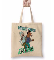 Bojack Horseman Rick and Morty Bez Çanta Uzun Saplı