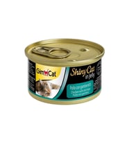 Gimcat ShinyCat Tavuk Karides Jöleli Kedi Konservesi 70 Gr (STD)