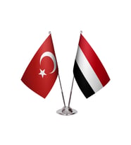 Yemen İkili Masa Bayrağı