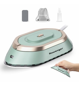 Rowenger NB301 Mini Seyahat Ütüsü Çift Voltaj Dünya Çapında Kullanıma Uygun (Turkuaz)